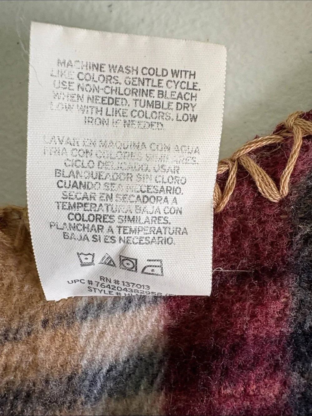 Woolrich Blanket Wrap One Size Fits All